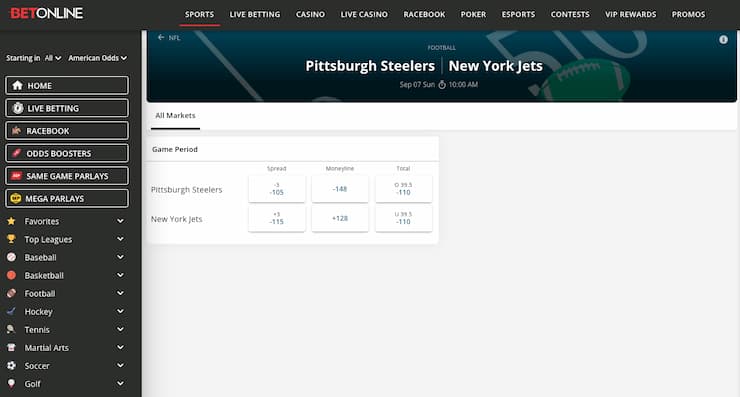Inside look at BetOnline — a trusted name in WV sports betting.
